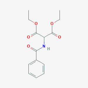 molecular formula C14H17NO5 B105155 Diethyl benzamidomalonate CAS No. 96-86-6