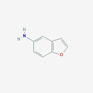 molecular formula C8H7NO B105165 1-Benzofuran-5-amine CAS No. 58546-89-7