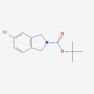 molecular formula C13H16BrNO2 B105167 Tert-Butyl 5-Bromoisoindoline-2-Carboxylate CAS No. 201940-08-1