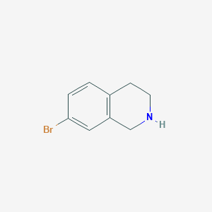 molecular formula C9H10BrN B105171 7-Bromo-1,2,3,4-tetrahydroisoquinoline CAS No. 17680-55-6