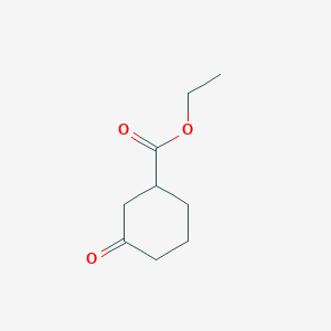 molecular formula C9H14O3 B105176 Ethyl 3-oxocyclohexanecarboxylate CAS No. 33668-25-6
