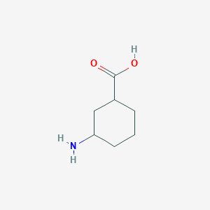 B105179 3-Aminocyclohexanecarboxylic acid CAS No. 25912-50-9