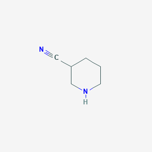 molecular formula C6H10N2 B105180 3-Cyanopiperidine CAS No. 7492-88-8