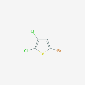 molecular formula C4HBrCl2S B105181 5-Bromo-2,3-dichlorothiophene CAS No. 83663-36-9