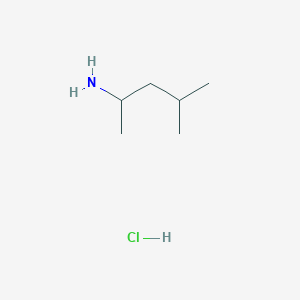 molecular formula C6H16ClN B105187 1,3-Dimethylbutylamine hydrochloride CAS No. 71776-70-0