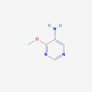 molecular formula C5H7N3O B105190 4-甲氧基嘧啶-5-胺 CAS No. 15579-82-5