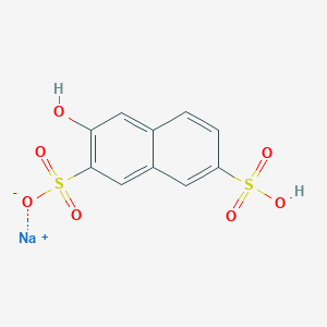 molecular formula C10H7NaO7S2 B105191 Sodium 3-hydroxy-2,7-naphthalenedisulfonate CAS No. 15883-57-5