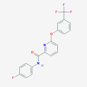 molecular formula C19H12F4N2O2 B105197 Picolinafen CAS No. 137641-05-5