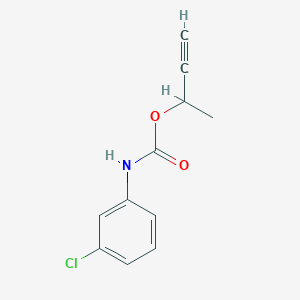 molecular formula C11H10ClNO2 B105198 Chlorbufam CAS No. 1967-16-4