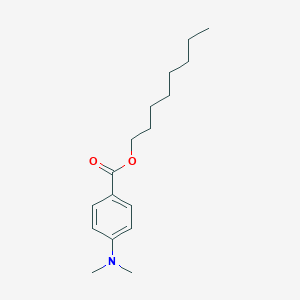 molecular formula C17H27NO2 B105202 Octyl dimethyl 4-aminobenzoic acid CAS No. 58817-05-3
