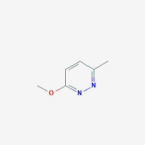 molecular formula C6H8N2O B105203 3-甲氧基-6-甲基吡啶二嗪 CAS No. 17644-83-6
