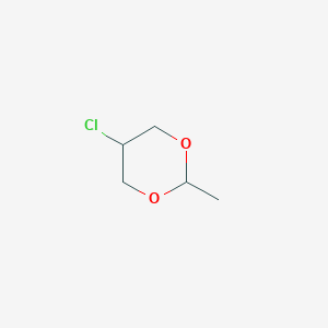 molecular formula C5H9ClO2 B105212 5-Chloro-2-methyl-1,3-dioxane CAS No. 15579-94-9