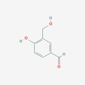 molecular formula C8H8O3 B105225 4-Hydroxy-3-(hydroxymethyl)benzaldehyde CAS No. 54030-32-9