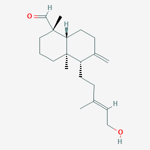 molecular formula C20H32O2 B105229 Agatholal 
