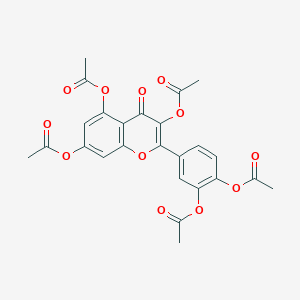 molecular formula C25H20O12 B105259 Pentaacetylquercetin CAS No. 1064-06-8