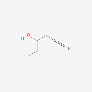 molecular formula C6H10O B010526 5-Hexyn-3-ol CAS No. 19780-84-8