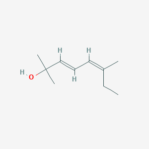 molecular formula C10H18O B105262 3,5-Octadien-2-ol, 2,6-dimethyl-, (5Z)- CAS No. 18675-16-6