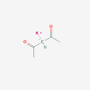 molecular formula C5H7KO2 B105275 Pentane-2,4-dione, monopotassium salt CAS No. 19393-11-4