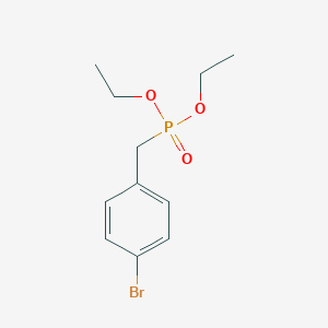 molecular formula C11H16BrO3P B105278 二乙基（4-溴苄基）膦酸酯 CAS No. 38186-51-5