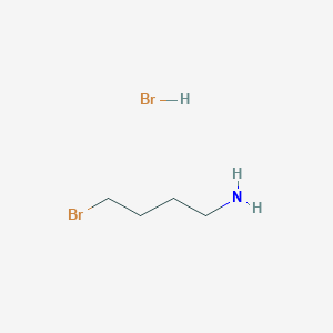 molecular formula C4H11Br2N B105293 4-Bromobutan-1-amine hydrobromide CAS No. 24566-81-2