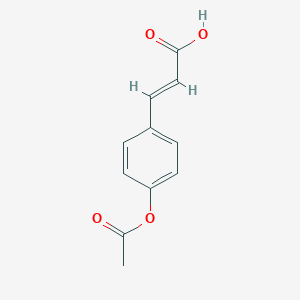molecular formula C11H10O4 B105294 4-乙酰氧基肉桂酸 CAS No. 15486-19-8