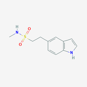 molecular formula C11H14N2O2S B105298 2-(1H-Indol-5-yl)-N-methylethanesulfonamide CAS No. 98623-50-8