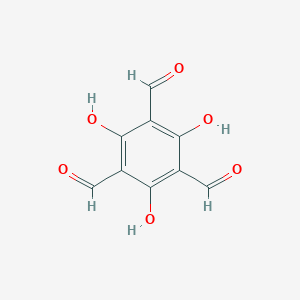 molecular formula C9H6O6 B105301 2,4,6-Trihydroxybenzene-1,3,5-tricarbaldehyde CAS No. 34374-88-4