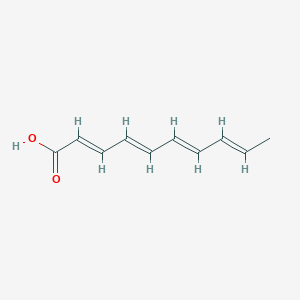 molecular formula C10H12O2 B105328 2,4,6,8-Decatetraenoic acid CAS No. 17016-39-6