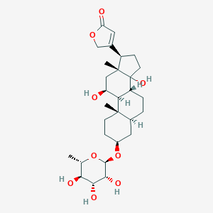 molecular formula C29H44O9 B105333 马洛甙 CAS No. 17489-40-6