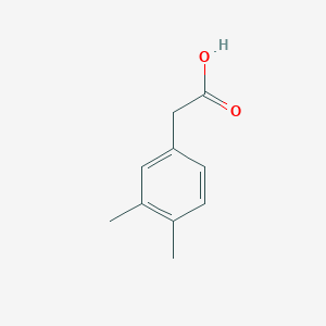 molecular formula C10H12O2 B105336 2-(3,4-二甲基苯基)乙酸 CAS No. 17283-16-8