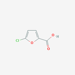 molecular formula C5H3ClO3 B105355 5-Chlorofuran-2-carboxylic acid CAS No. 618-30-4