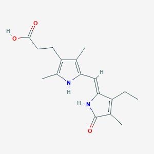 molecular formula C17H22N2O3 B105362 Xanthobilirubic acid CAS No. 15770-19-1