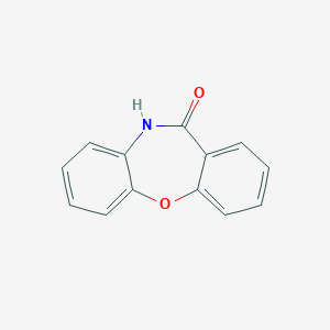 molecular formula C13H9NO2 B105365 Dibenz[b,f][1,4]oxazepin-11(10H)-one CAS No. 3158-85-8