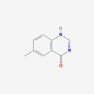 molecular formula C9H8N2O B105412 6-Methylquinazolin-4-ol CAS No. 19181-53-4