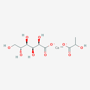 molecular formula C42H78Ca5O48 B105414 Calcium lactate gluconate CAS No. 11116-97-5