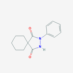 molecular formula C14H16N2O2 B105425 2-Phenyl-2,3-diazaspiro[4.5]decane-1,4-dione CAS No. 16418-56-7