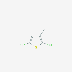 molecular formula C5H4Cl2S B105426 2,5-Dichloro-3-methylthiophene CAS No. 17249-90-0
