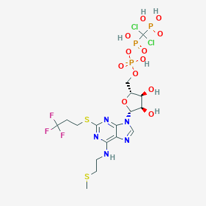 molecular formula C17H25Cl2F3N5O12P3S2 B105443 Cangrelor CAS No. 163706-06-7
