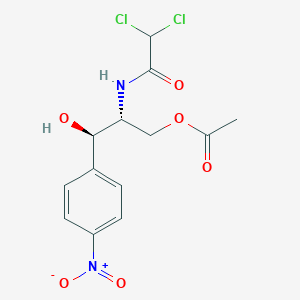 molecular formula C13H14Cl2N2O6 B105445 Chloramphenicol 3-acetate CAS No. 10318-16-8