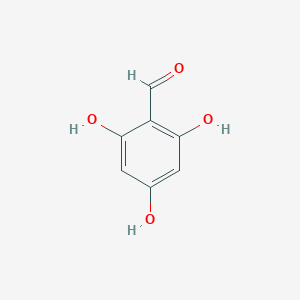 molecular formula C7H6O4 B105460 2,4,6-Trihydroxybenzaldehyde CAS No. 487-70-7