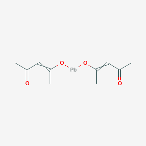 molecular formula C10H14O4Pb B105461 Bis(4-oxopent-2-en-2-yloxy)lead CAS No. 15282-88-9