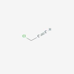 molecular formula C3H3Cl B105463 Propargyl chloride CAS No. 624-65-7