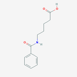 molecular formula C12H15NO3 B105483 5-(Benzoylamino)pentanoic acid CAS No. 15647-47-9