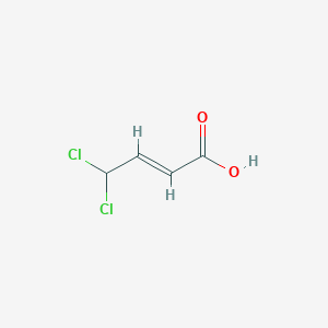 B105484 4,4-Dichloro-2-butenoic acid CAS No. 16502-88-8
