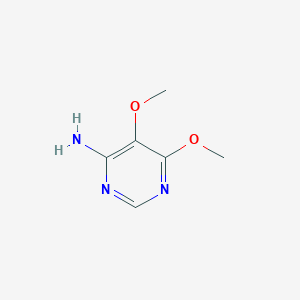 molecular formula C6H9N3O2 B105487 5,6-Dimethoxypyrimidin-4-amine CAS No. 5018-45-1