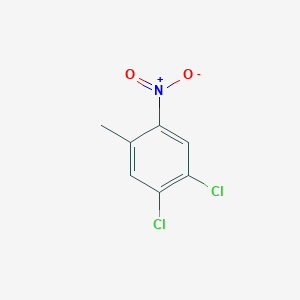 molecular formula C7H5Cl2NO2 B105503 1,2-Dichloro-4-methyl-5-nitrobenzene CAS No. 7494-45-3