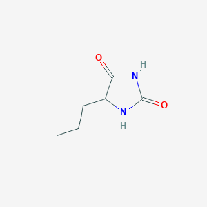 molecular formula C6H10N2O2 B105505 5-Propylimidazolidine-2,4-dione CAS No. 18227-41-3