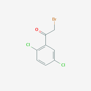 molecular formula C8H5BrCl2O B105508 2-Bromo-1-(2,5-dichlorophenyl)ethanone CAS No. 4571-25-9