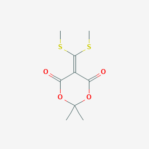 5-(Bis(methylthio)methylene)-2,2-dimethyl-1,3-dioxane-4,6-dione