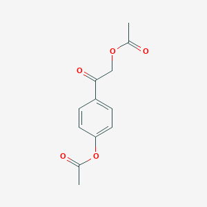 molecular formula C12H12O5 B105540 4-(2-Acetoxyacetyl)phenyl acetate CAS No. 42528-99-4